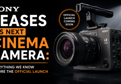 Sony Teases Its Next Cinema Camera Before Launch