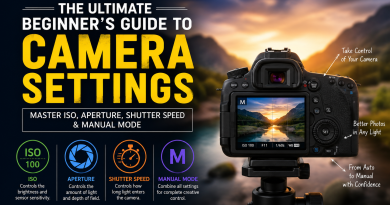 The Ultimate Beginner's Guide to Camera Settings: Master ISO, Aperture, Shutter Speed & Manual Mode