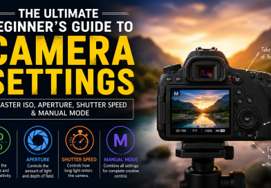 The Ultimate Beginner's Guide to Camera Settings: Master ISO, Aperture, Shutter Speed & Manual Mode