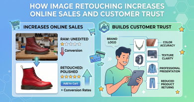 How Image Retouching Boosts E-Commerce Sales & Trust