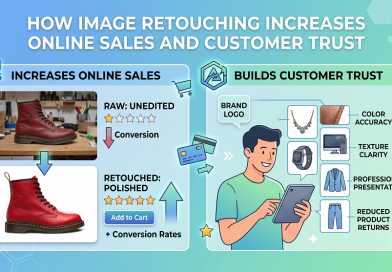 How Image Retouching Boosts E-Commerce Sales & Trust