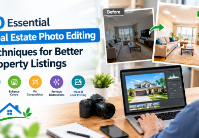 10 Essential Real Estate Photo Editing Techniques for Better Property Listings